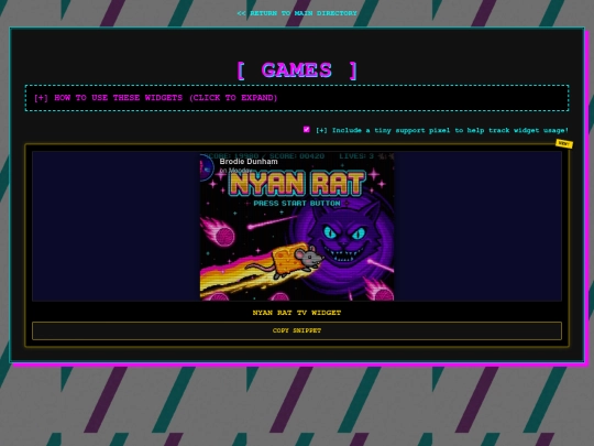 games screenshot
