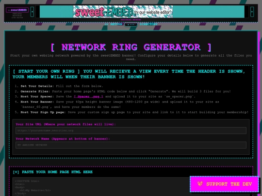 start_network screenshot