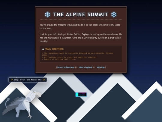 templates/alpine-griffin screenshot