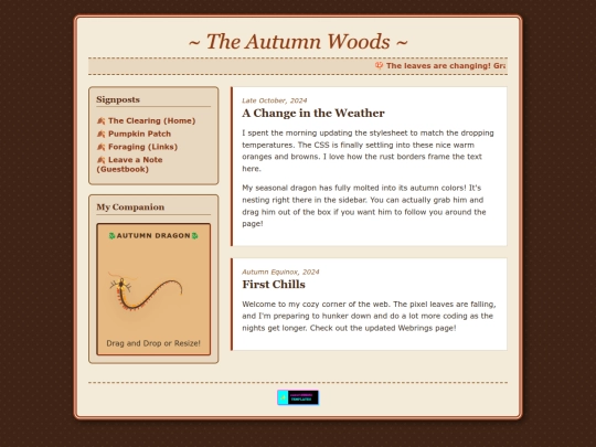 templates/autumn-dragon-woods screenshot