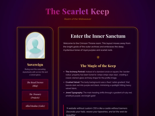 templates/purple_royalty screenshot