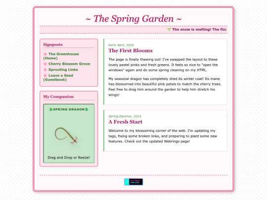 templates/spring-dragon-garden screenshot
