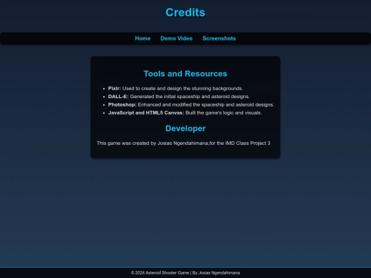 credits screenshot