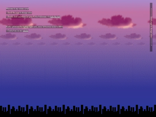 screensavers/clouds screenshot