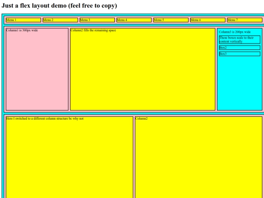stuff/flexdemo screenshot