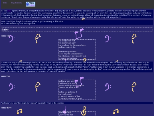 blogs/songs/laika screenshot
