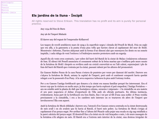 prosa/gardenofthemoon screenshot