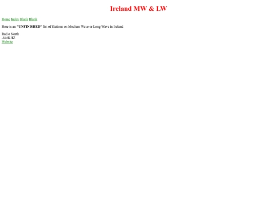 Ireland/iream screenshot