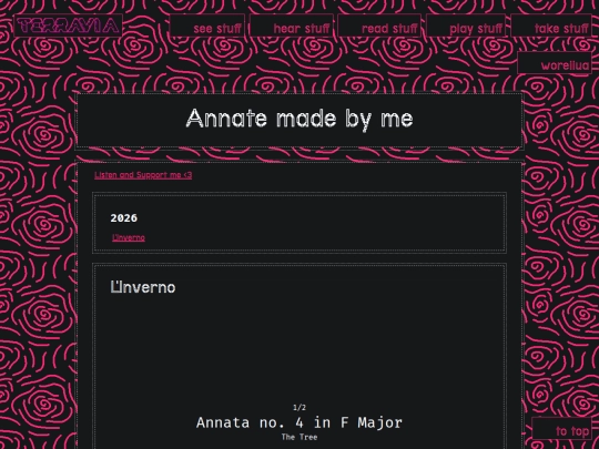 music/annate/list screenshot