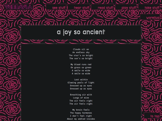 word_salad/poems/clamps/a_joy_so_ancient screenshot