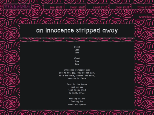 word_salad/poems/clamps/an_innocence_stripped_away screenshot