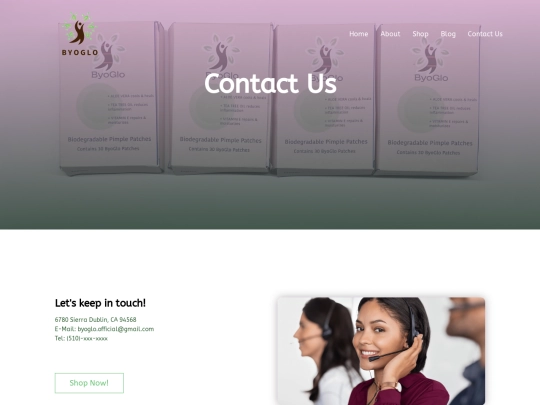 contactUs screenshot