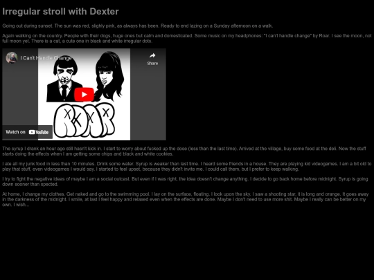 irregular_stroll_with_Dexter screenshot