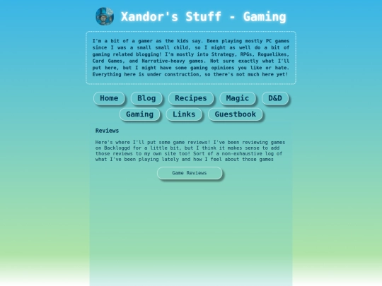 gaming/gaming_index screenshot