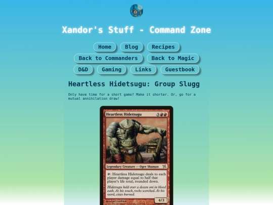 magic/commander/commanders/heartless_hidetsugu screenshot