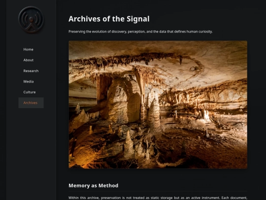 archives screenshot