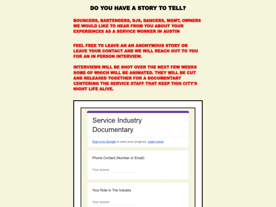 service-industry-doc screenshot
