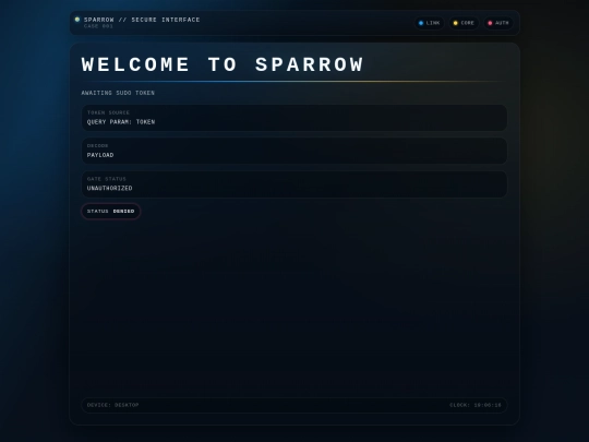 sparrow-case-1 screenshot