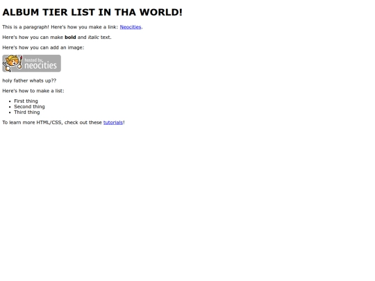 index screenshot