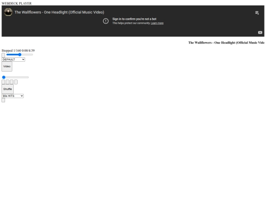 webdeck-player screenshot