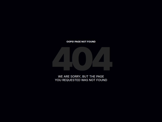 404 screenshot