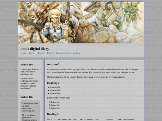 index screenshot