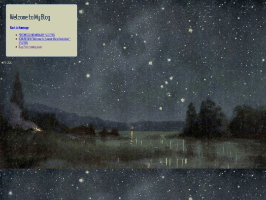 blog screenshot