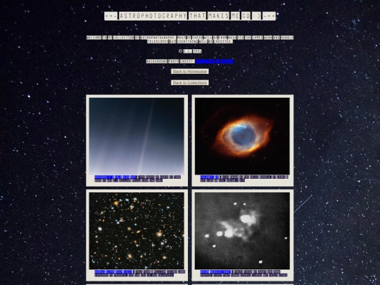 collections/astrophotography screenshot