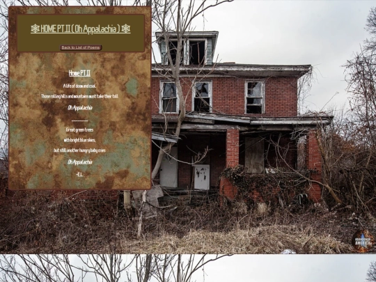 poems/oh-appalachia screenshot