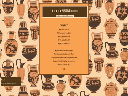 poems/sisyphus screenshot