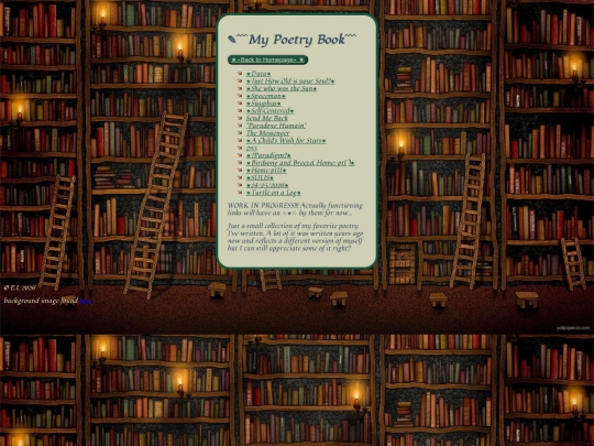 poetry screenshot
