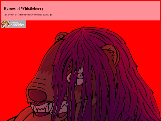 comicsheroesofwhistleberry screenshot