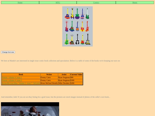 comics screenshot