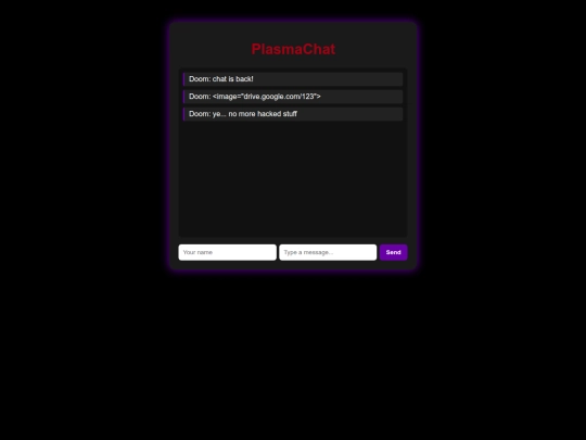 chat screenshot