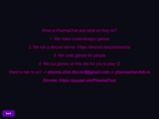 info screenshot