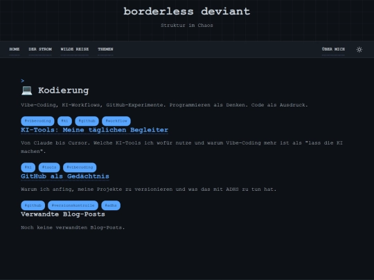 bereiche/kodierung screenshot