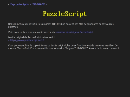 TUR-ROX-YZ/puzzlescript screenshot