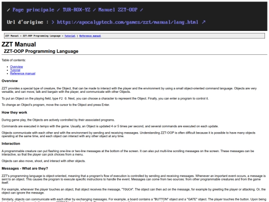TUR-ROX-YZ/zzt_manual/lang screenshot