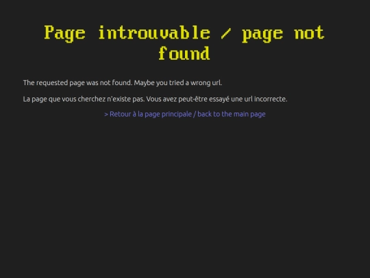 not_found screenshot