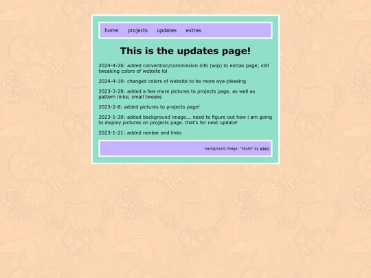 updates screenshot