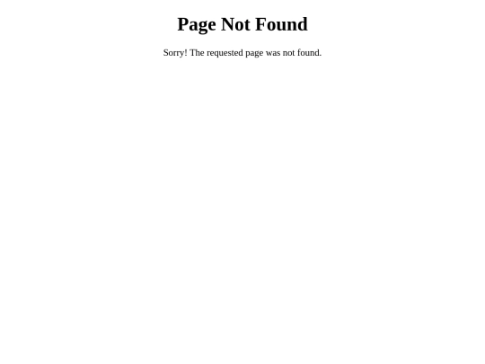 not_found screenshot