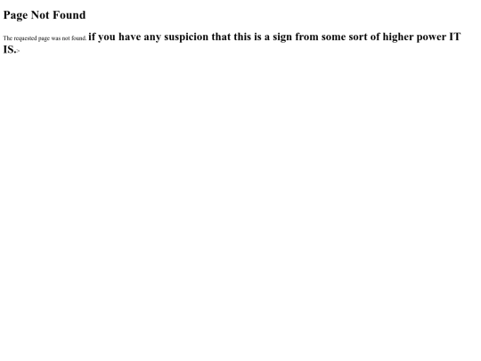 not_found screenshot