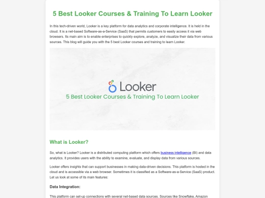 5-best-looker-courses-training screenshot