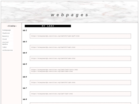 webpages screenshot