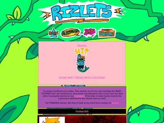 stories screenshot
