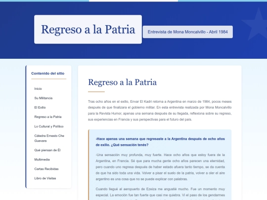 regreso screenshot