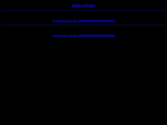 websites screenshot