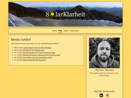 blog screenshot
