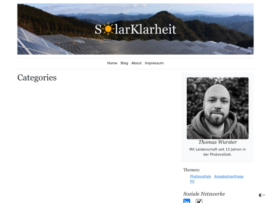categories screenshot