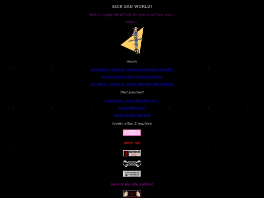 links screenshot